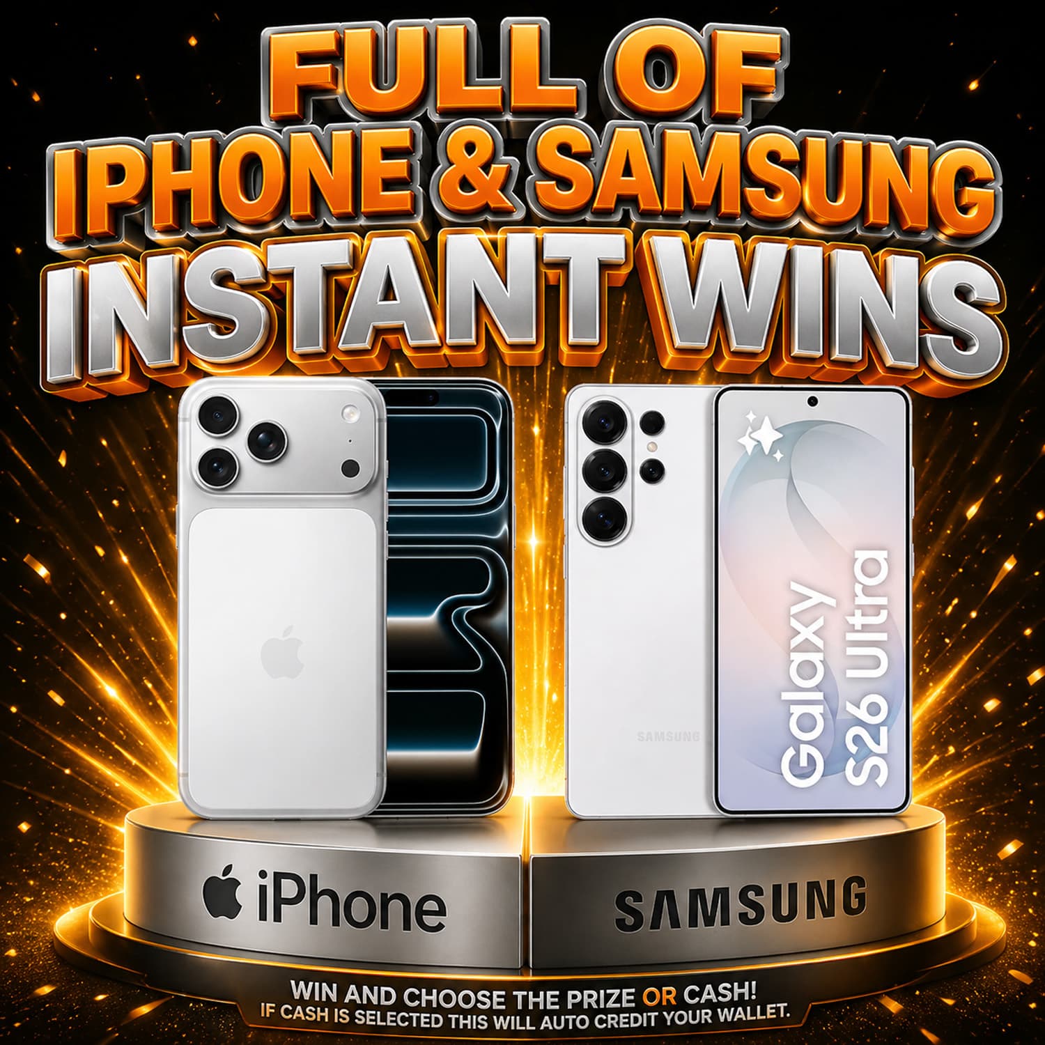 full of phones
